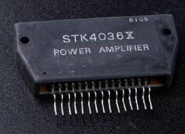 STK4036X, SIP-15, Power Amplifier