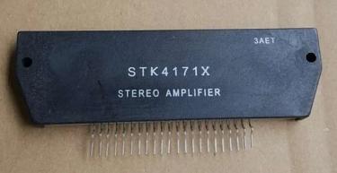 STK4171X, SIP-22, Stereo Amplifier