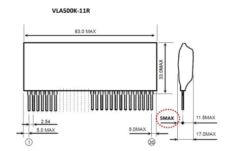  IGBT DRIVER, VLA500K-11R, Igbt Surucu Kartı